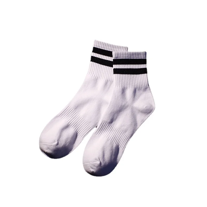 Sock Short Cotton 2024 Vintage Socks Fashion Sports White Black Men Casual Streetwear Short Soks For Man Girl Cool Tube Socks