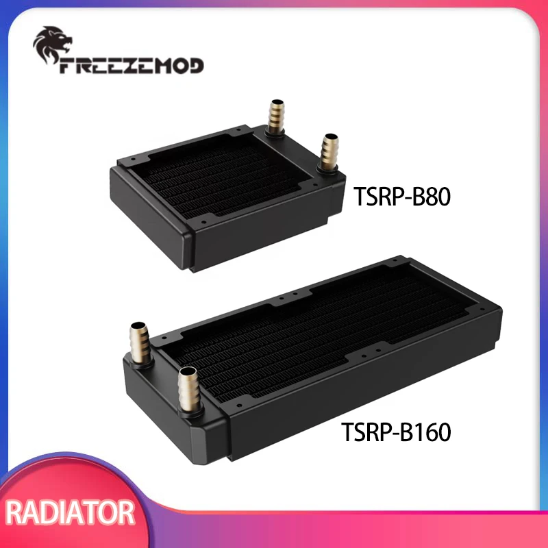 

Freezemod TSRP-B160 Liquid Cooling Industrial 3D Laser Medical Small Copper Radiator Copper Liquid Cooling Radiator Pagoda Mouth