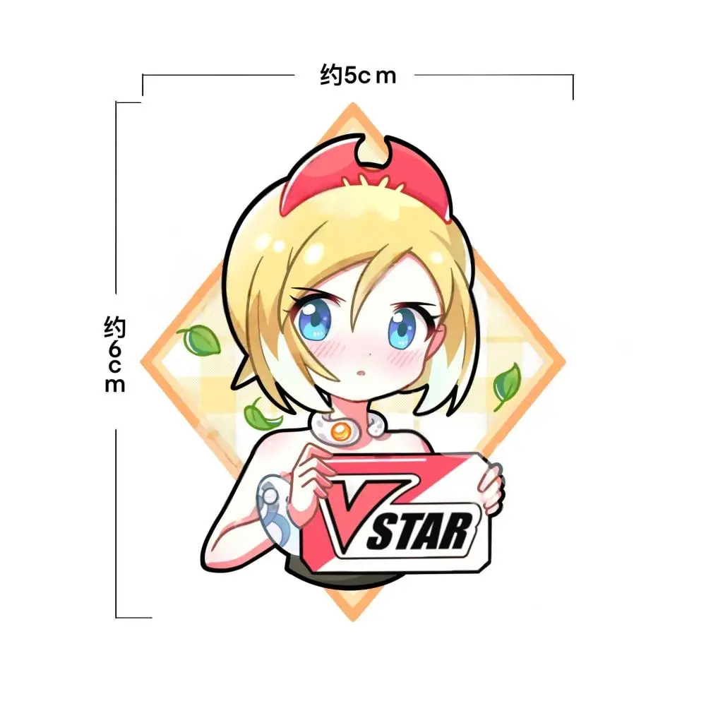 Pokemon Ptcg Indicator Vstar Trainer Series Red Elesa Melony Lisia Marnie Diy Self Made Acrylic Anime Trading Cards Game Props