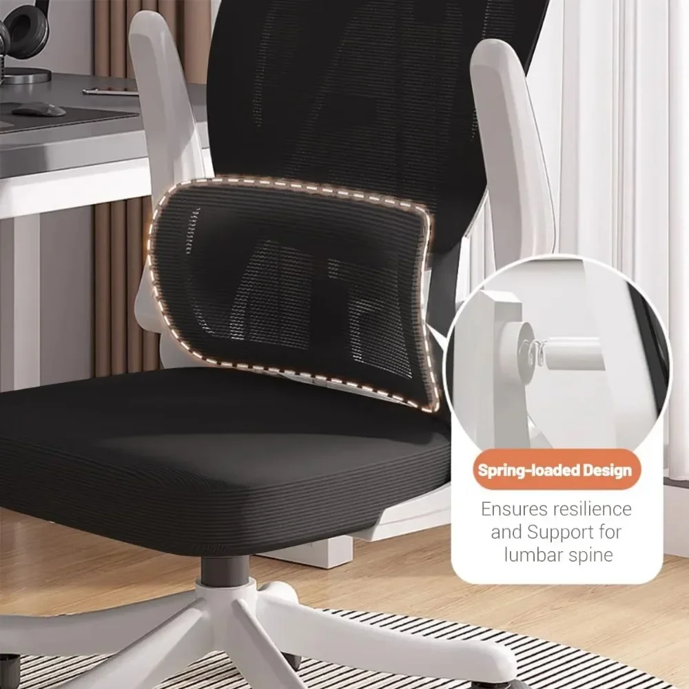 Silla de Gamer para el hogar y la Oficina, asiento ergonómico de espalda alta con soporte Lumbar, reposacabezas ajustable, respaldo de ordenador para juegos