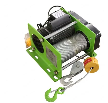 Wire rope electric hoist 220V micro electric winch 400 - 1000KG  30 - 100m