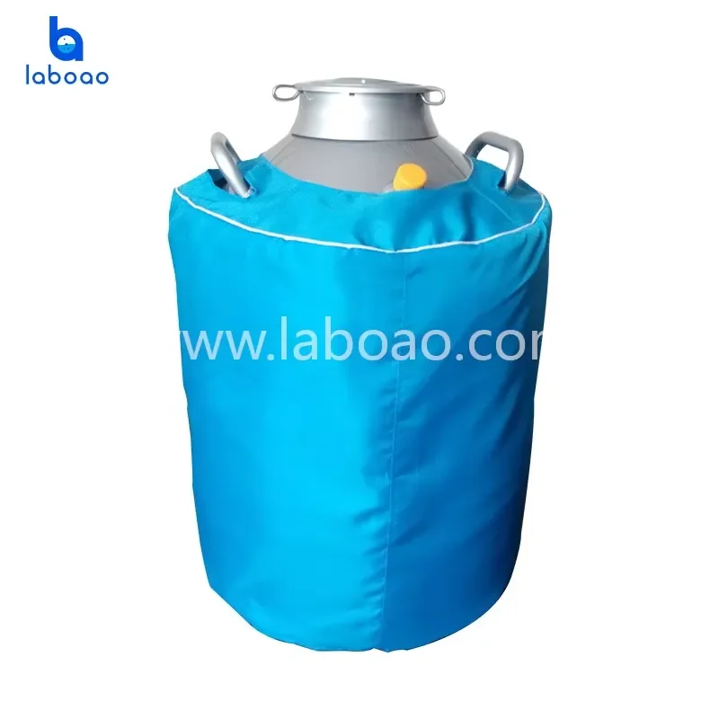 for  50L Liquid Nitrogen Container Low Boil Off Rate Long Storage Period Lightweight Polypropylene Tank Motor PLC