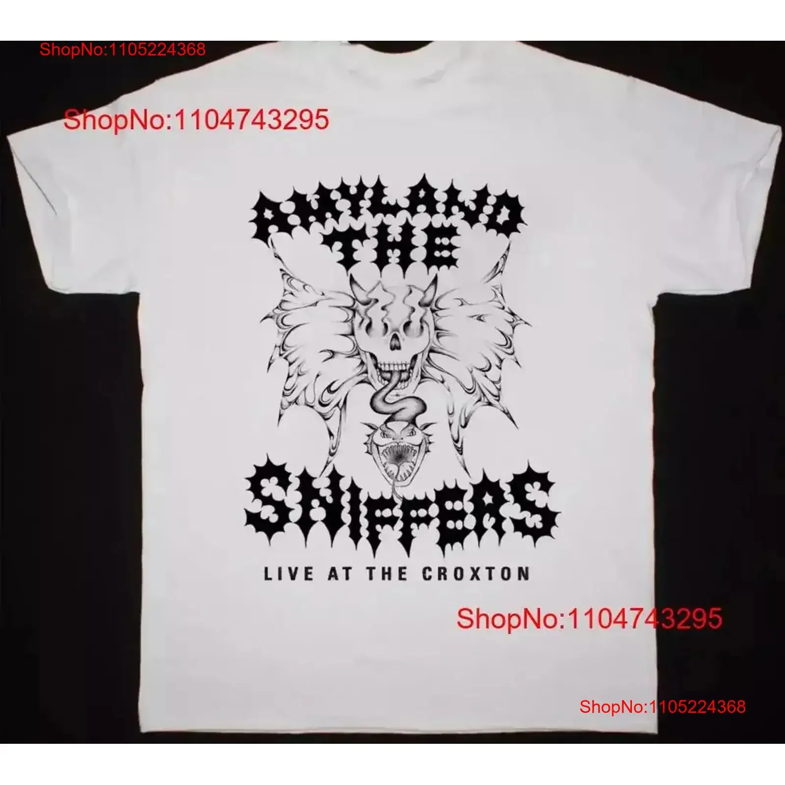 Amyl and The Sniffers Live at Croxton White All Size gifT T Shirt vintage Washed streetwear designer clothes Casual vintage