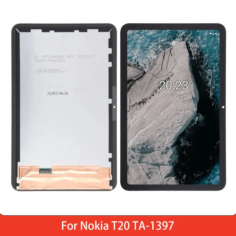 LCD Screen For Nokia T20 TA-1397 Display Touch Screen Dgitizer Assembly For Replacement Parts