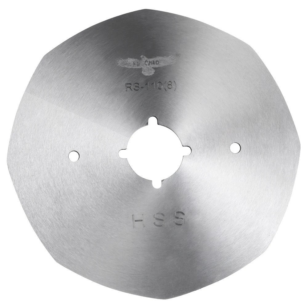 Eagle Round Knife Circular Blade HSS Steel Octagonal Front Steel Blade Circular Knife Blade Dedicated Electric Scissors 110