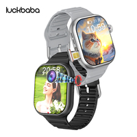 S9 Ultra 4G SIM Smart Rotating Camera GPS Trace Locator Adult Student Heart Rate Smartwatch Voice Video SOS Call Phone NFC Watch