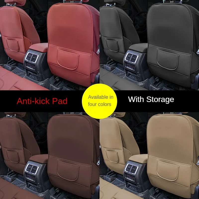 

Car Seat Back Protector Cover For Children Universal Auto Backseat Anti Kick Pad Waterproof Kick Mat Backrest Protective Pad