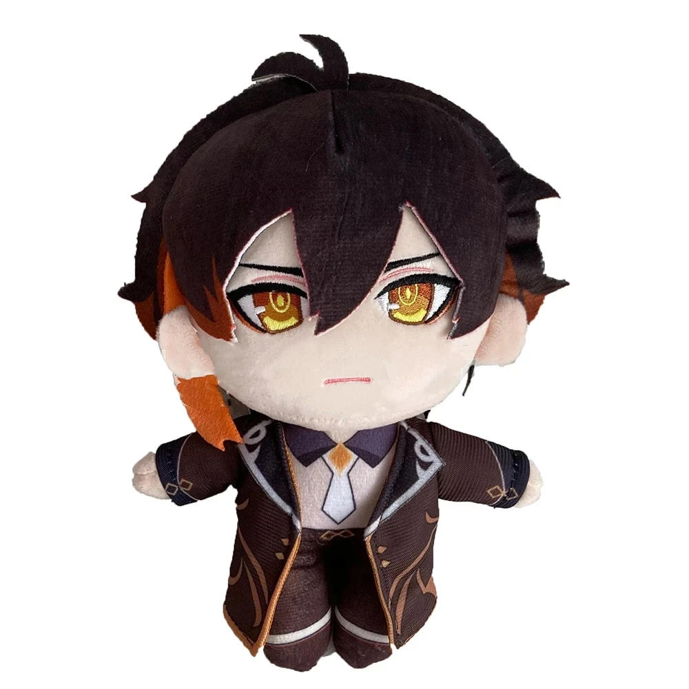 Game Genshin Impact Arataki Itto Hu Tao XIAO Zhongli Morax Kamisato Ayato Tartaglia Klee Barbatos Plush Doll Pillows Kids Gift