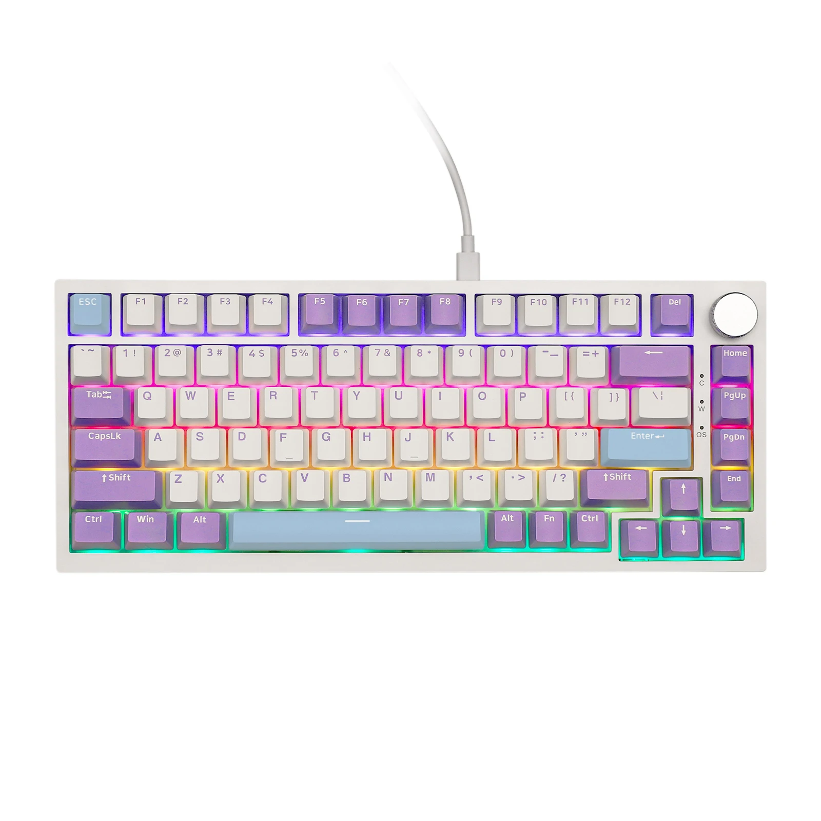 Ajazz AK820 75% Mechanical Keyboard RGB Wired