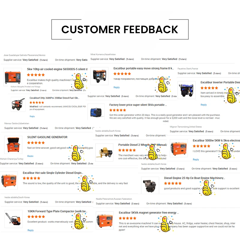 Excalibur Fuel Cell Generator 10kw 220v Portable Generators for Home Silent