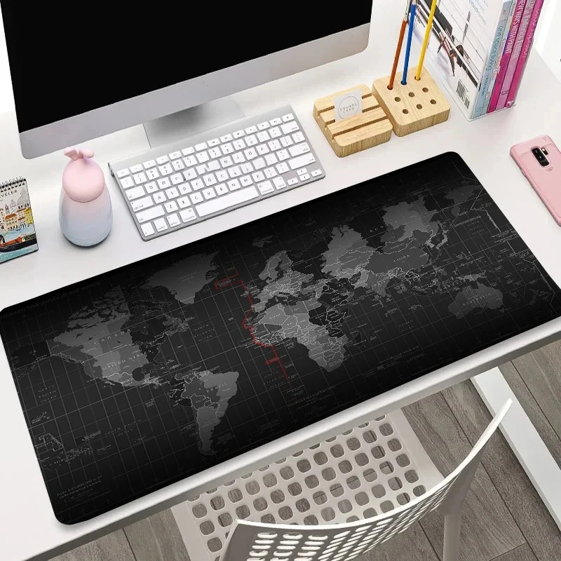 

Mouse Pad Large Map Desk Mats 800x300 XXL Gaming Mousepads Office Table Decor Keyboard Long Padding Notebook Computer Gamer Mat