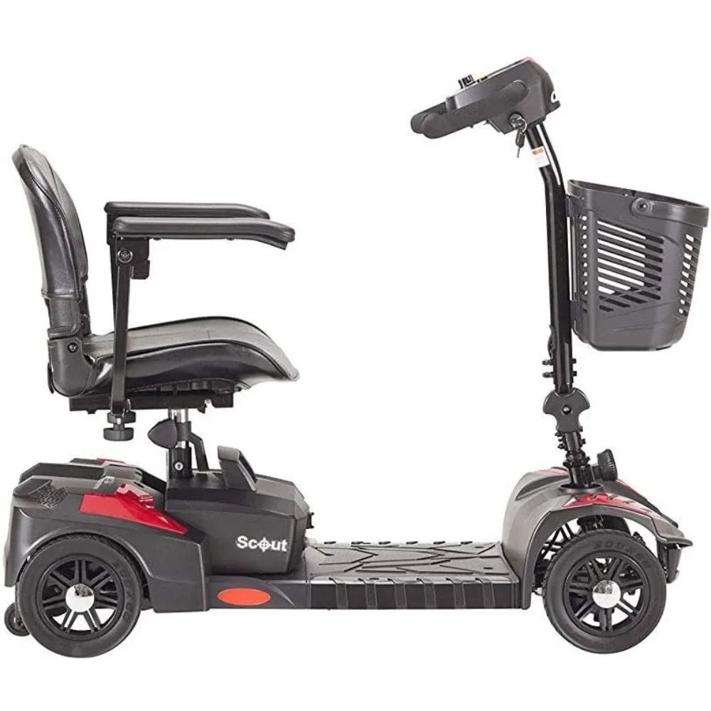 Electric Mobility Scooter for Seniors 4-Wheel - 300 lbs Max Weight,  Power Scooters for Adults Electric Powered Wheelchair