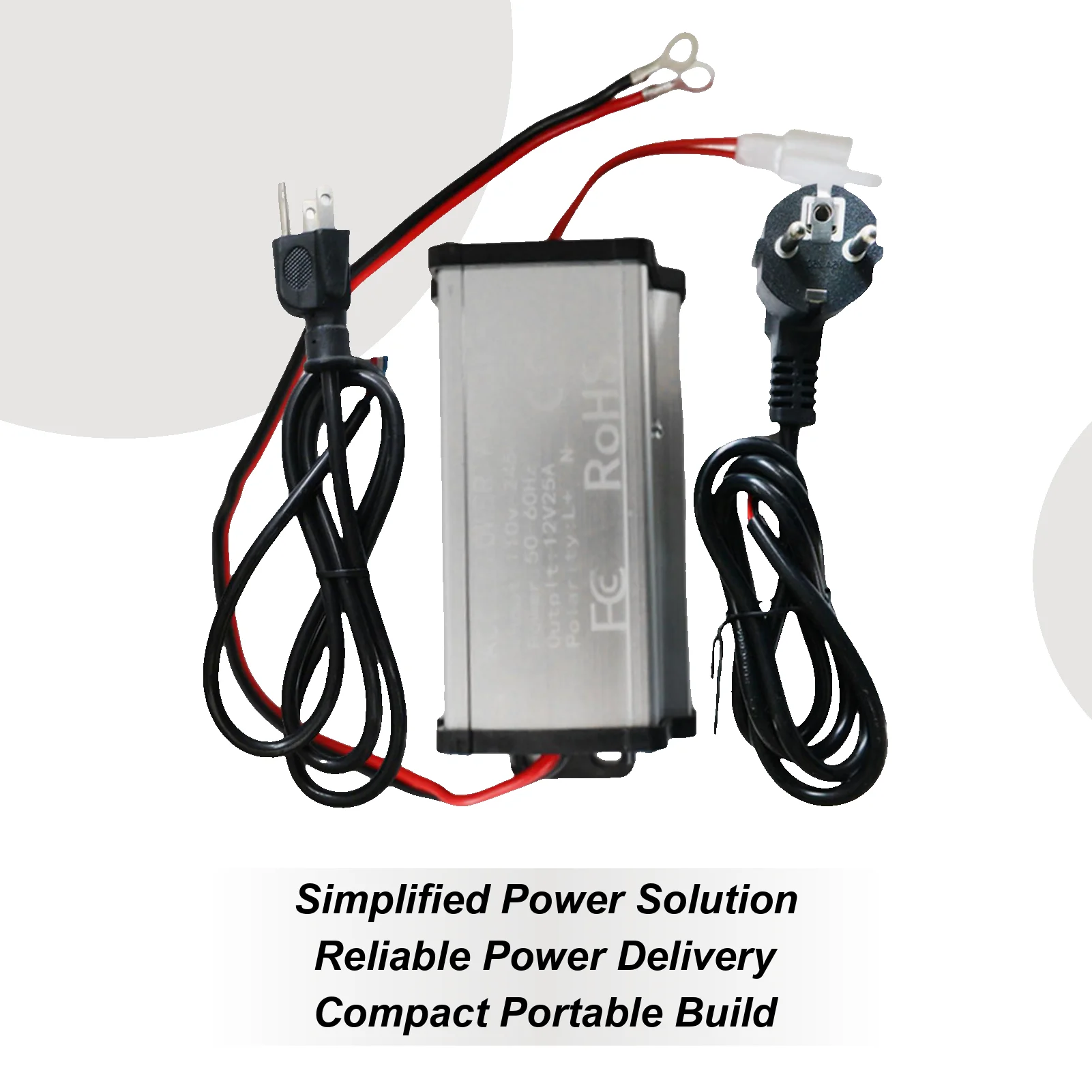 12V Power Supply for Diesel Heater 220V AC to 12V DC Converter Plug & Play, Specially for RV, Camper Van, Truck & Home Use