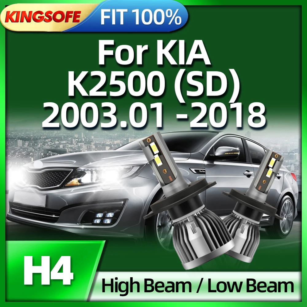 

KINGSOFE 150W H4 лампочка накаливания 40000LM автомобиль свет для KIA K2500 (SD) 2003 2004 2005 2005 2006 2008 2008 2010 2011 2012-2018