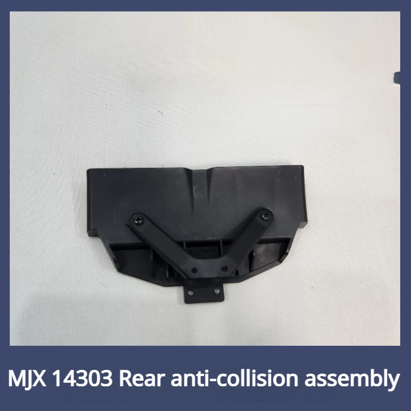 MJX 14303 RC Car Spare Parts Pull Brushless Drift Car Shell with Light Bracket Front and Rear Anti-collision Assembly Set