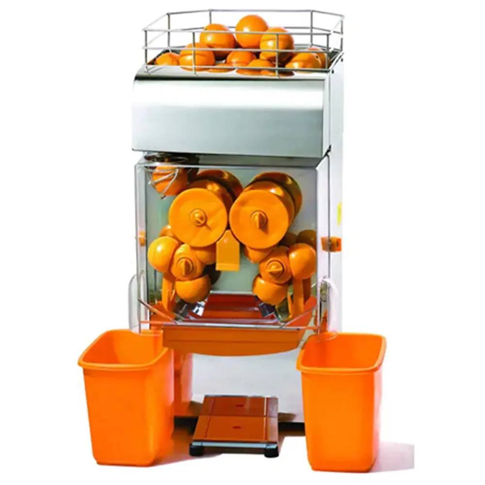 

Commercial Orange Juicer Stainless Steel Automatic Juicer Machine Industrial Juice Maker Electric Orange Squeezer 2000E4