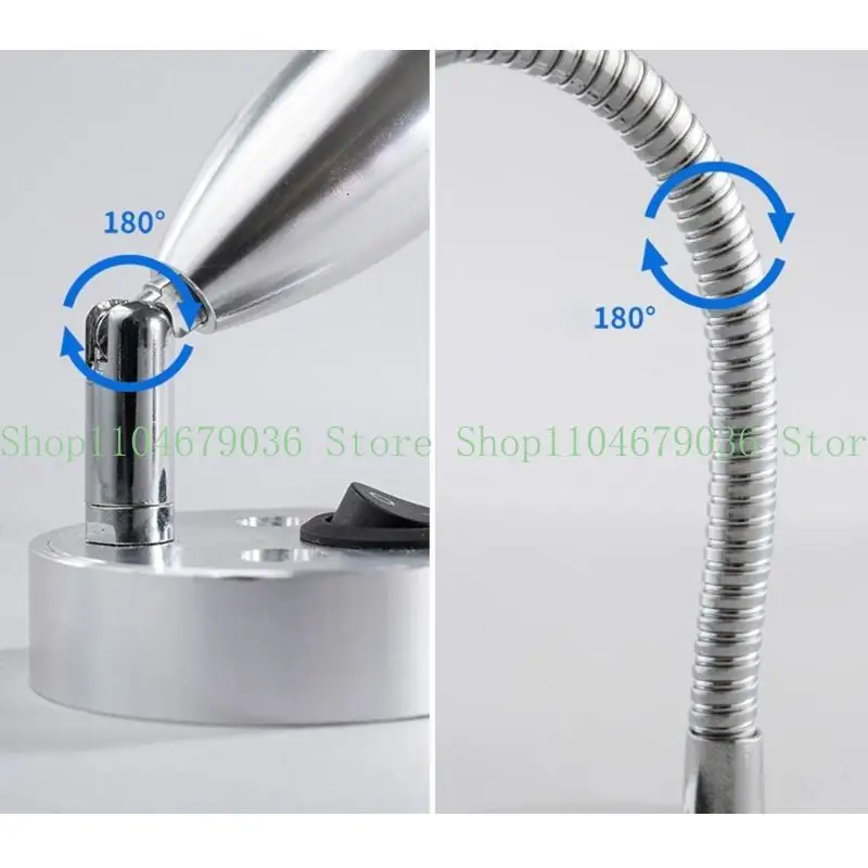 

652F Бытовое освещение 12-вольтовая светодиодная лампа для чтения для яхты, лодки, походная лампа