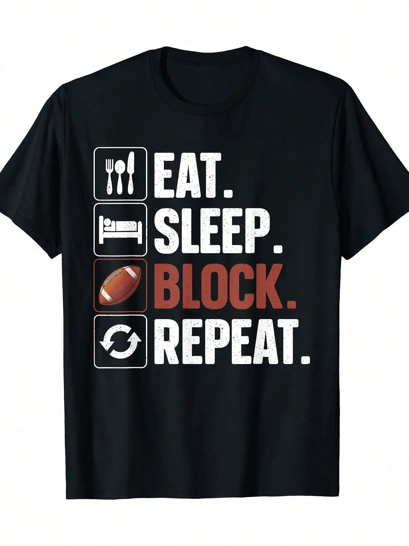 

Lineman Art For Men Women Football Player Offensive Lineman T-Shirt - 220g