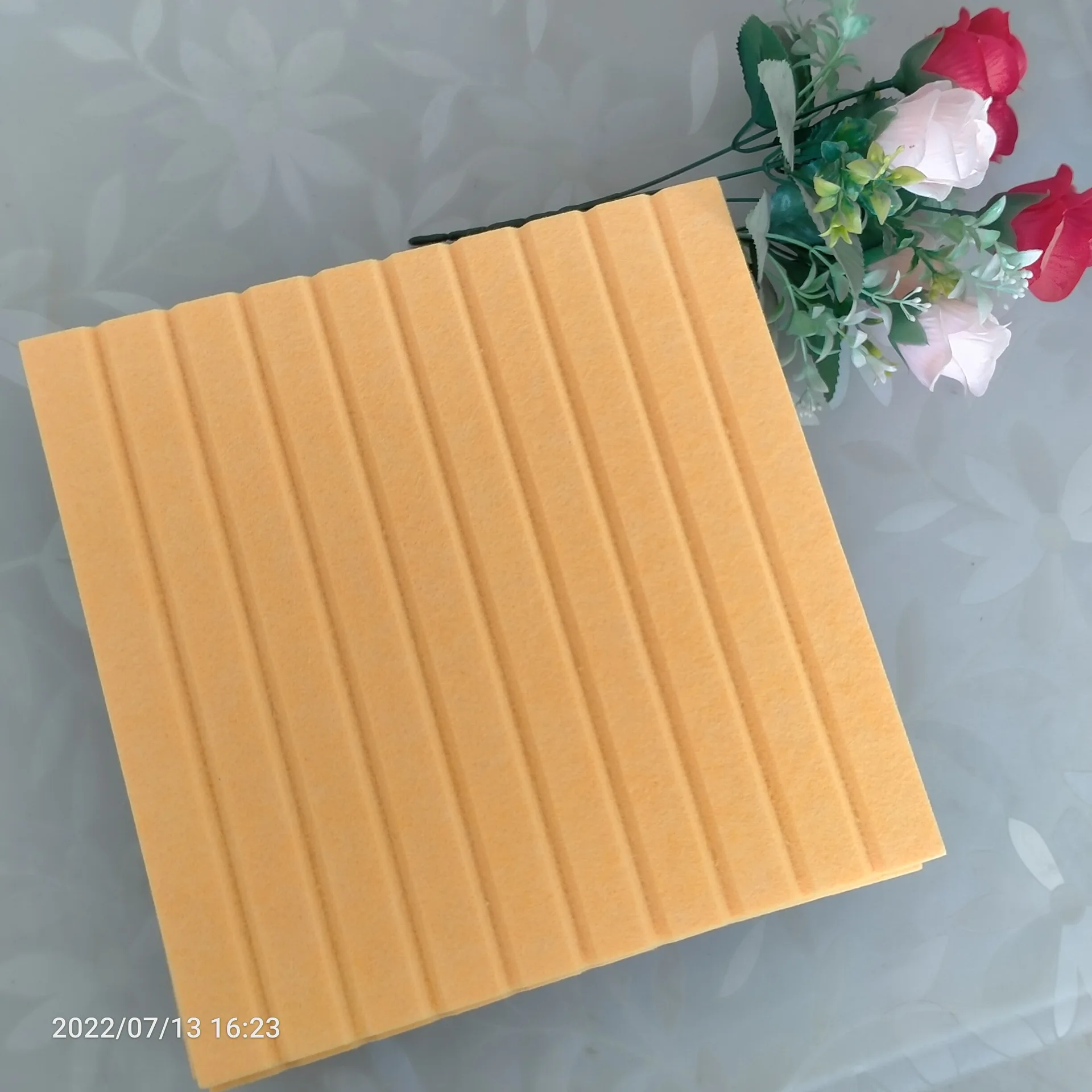 Sound-absorbing Panels Home Decor Acoustic Wall Panels Decoration Soundproof Pads Felt Bulletin Pin Boards Cork Tiles Paneling