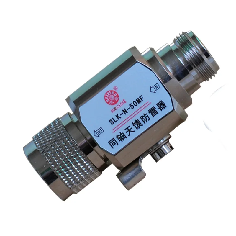 Antenna feeder lightning arrester TNC feeder SMA coaxial N mobile phone signal F TV set lightning protector BNC antenna