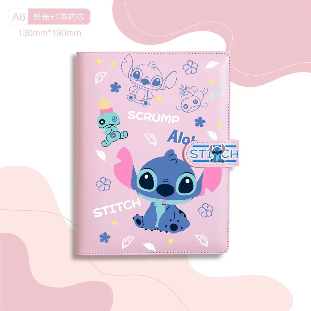 Disney Lilo and Stitch Animation Cartoon Stitch Cute Ledger Cartoon Notebook Face Diary Student Life Page Diary Birthday Gift