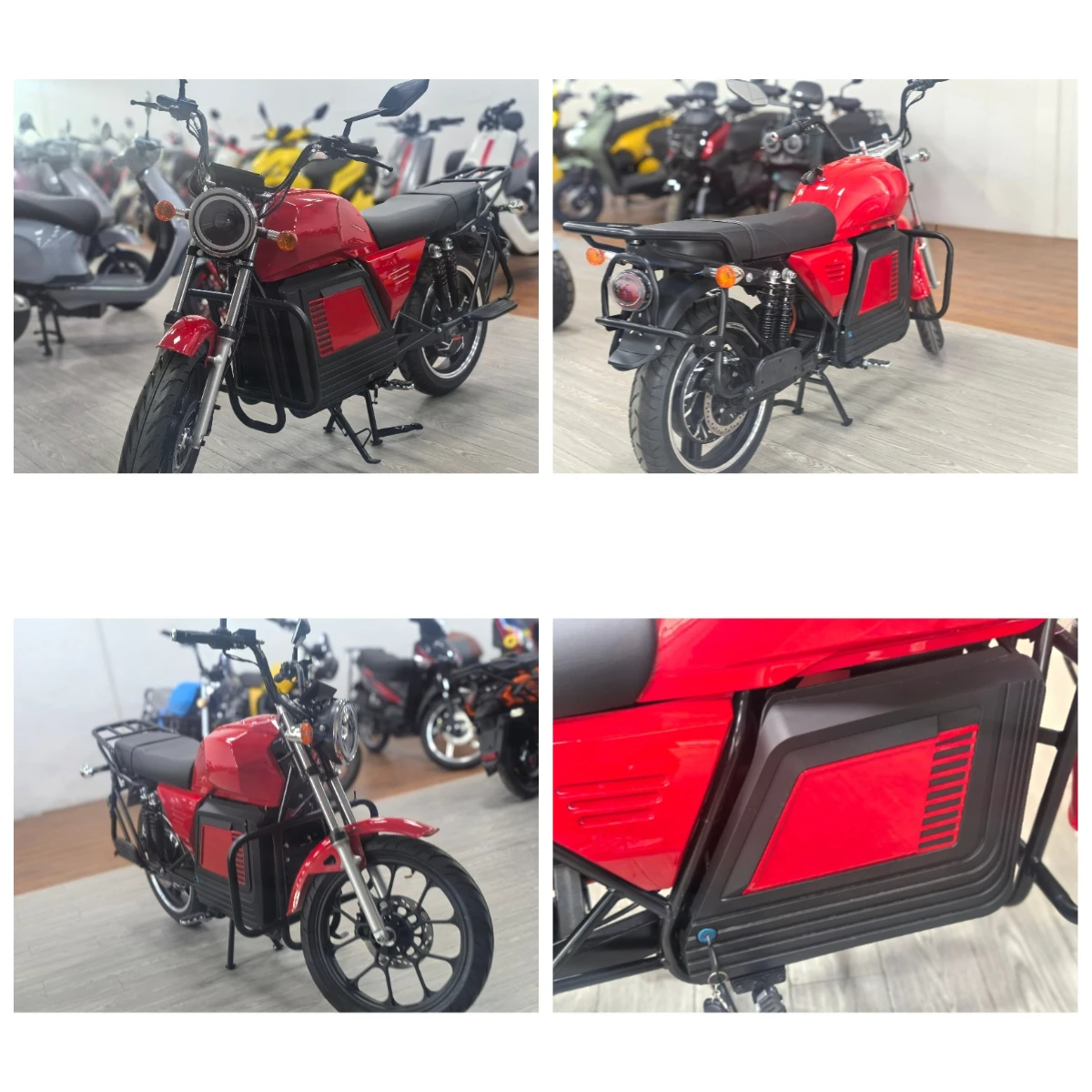 

Krono Wild Heavy Load Electric Motorcycle 72V 200kg Capacity Cargo E-Motorbike For Delivery