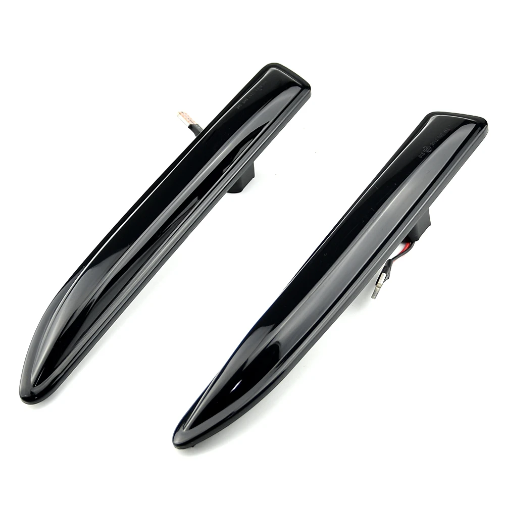 2PCS LED Sequential Turn Signal Lamps Dynamic Side Marker Light For Ford Mondeo Mk4 Hatchback Saloon Estate 2007-2015