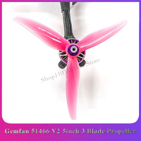 50Pairs Gemfan 51466 V2 5inch 3 Blade/Tri-Blade Propeller Props FPV Brushless motor For FPV Racing Drone 6 Colors