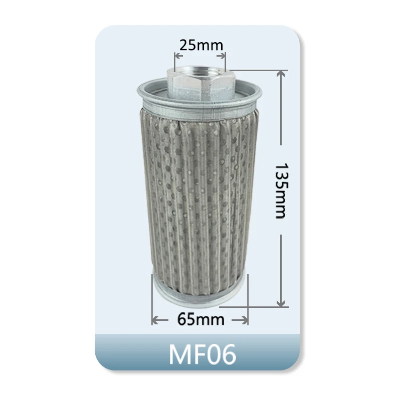 

MF06 25mm metal mesh air filter for dust filtration in industrial fan vortex pump