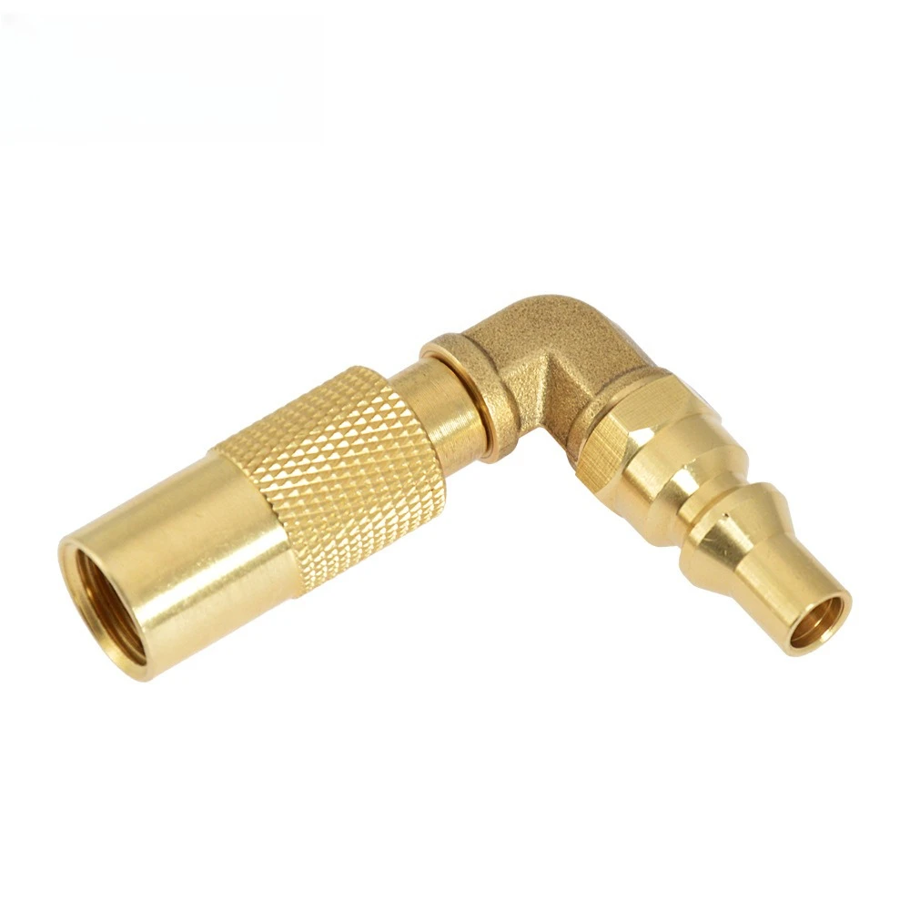 9/16 To 1/4 Quick Connect Propane Gas Adapter For Outdoor Grill