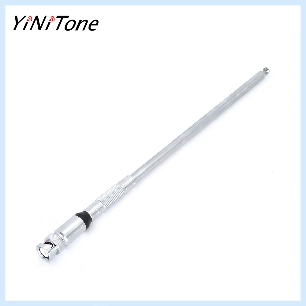 

Scalable 27MHz Whip Telescopic Antenna BNC Multiple Uses for Two Way Radio Receiver Aviation