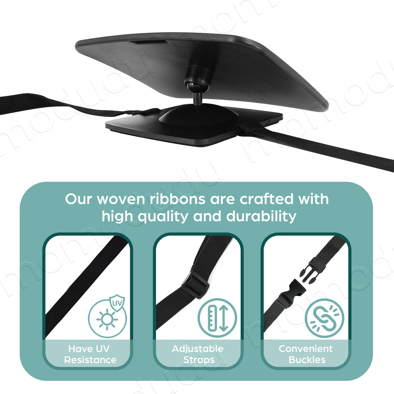 ベビーカーミラーセットにはクリップオンまたは吸盤式ミラーと360度が含まれます °   回転ミラー 広角&飛散防止 ユニバーサル