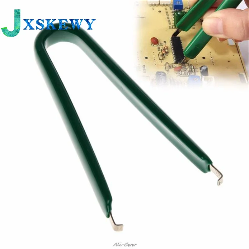 U Type Flat IC Chip Pliers Circuit Board Extractor Removal Puller For Electronic IC Repair And Replacement