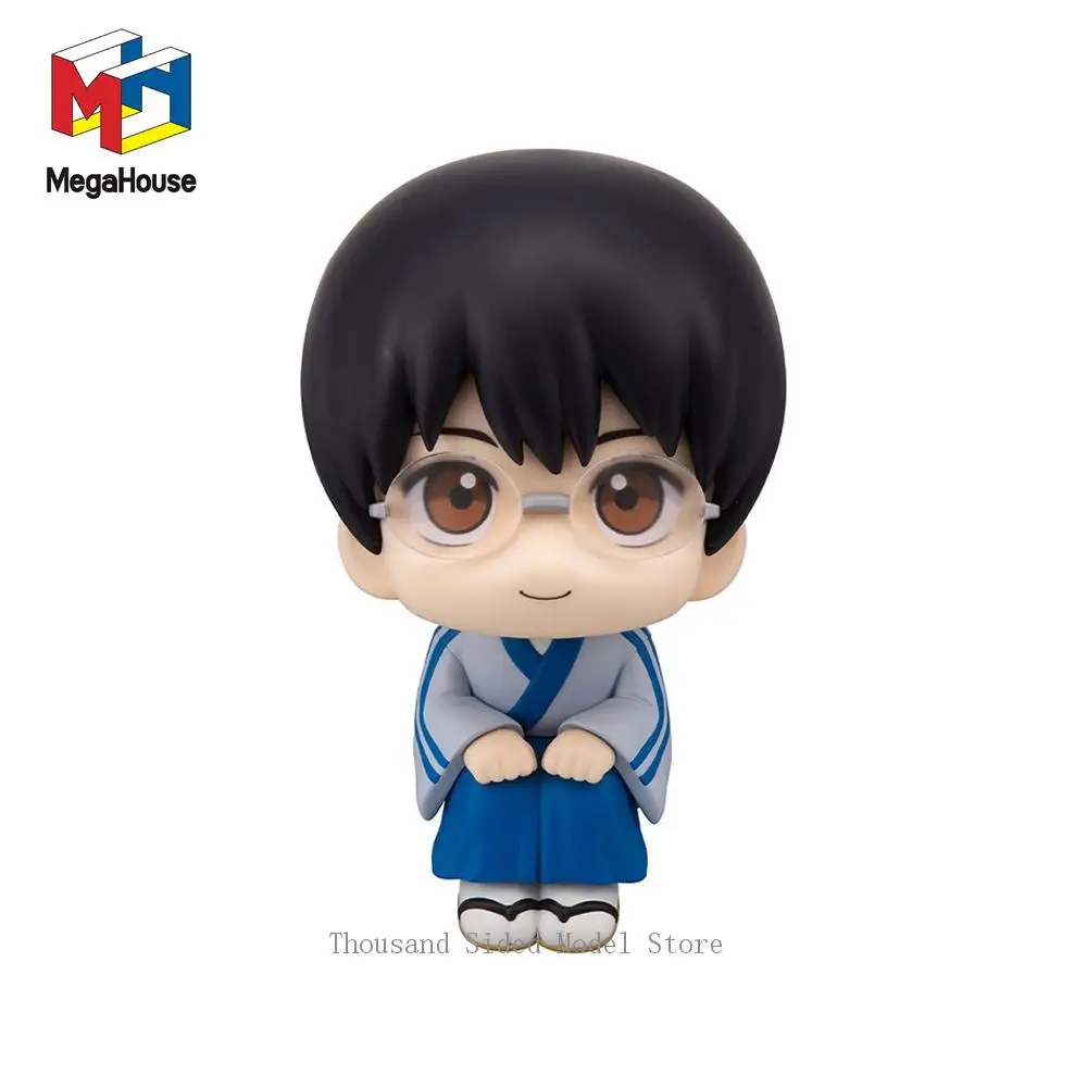 

Original MegaHouse Look up Gin Tama Shimura Shinpachi Action Figure Q version Anime PVC Model Collectible Toys For Boys 11CM