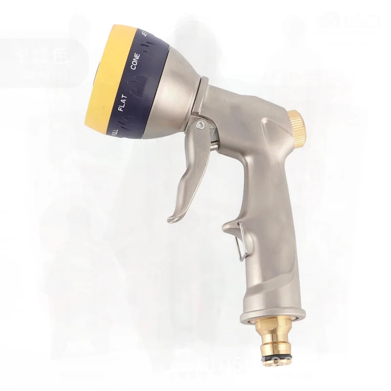 

8-Function Metal Car Wash Gun for Forestry Watering ABS Rubber Nozzle Factory Supply Shower Sprayer for Agriculture And Forestry