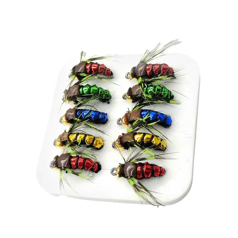 Fly Fishing Bait Fly Assortment For Realistic Dry Fly Experiences Complete Fly Fishing Kit With Bright Colors Fly Fishing Lures