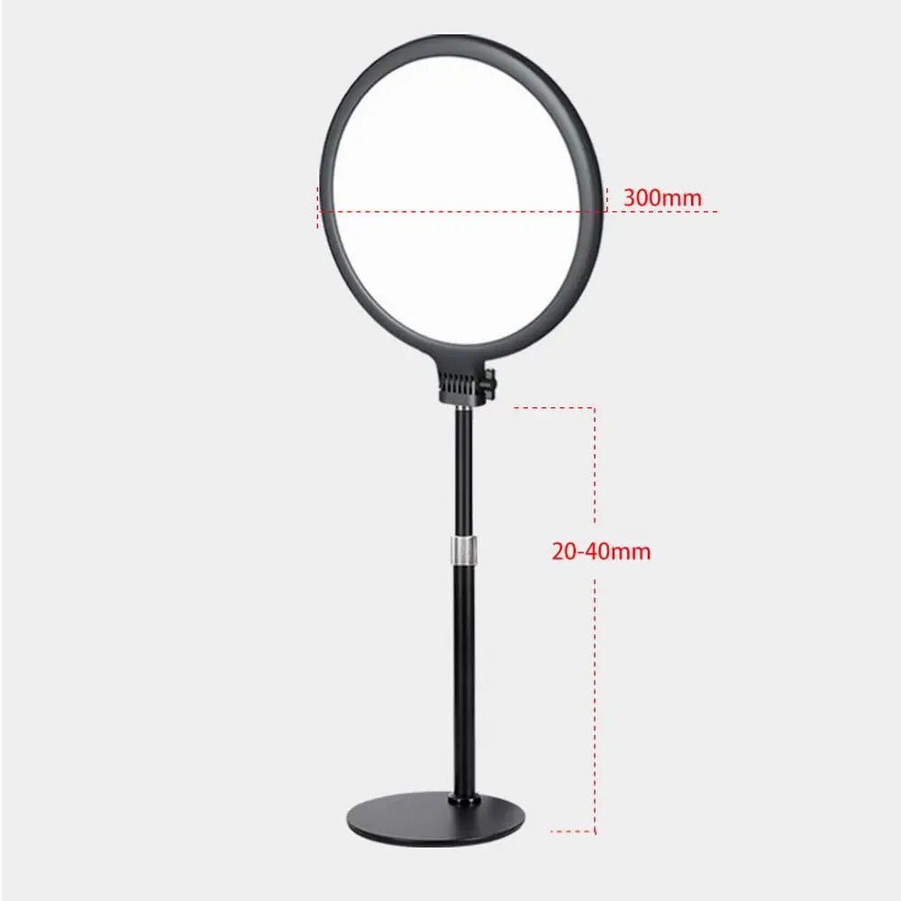 10 Cal światła Led z pełnym ekranem i oświetleniem biurkowym do oświetlenie fotograficzne do studia fotograficznego na żywo