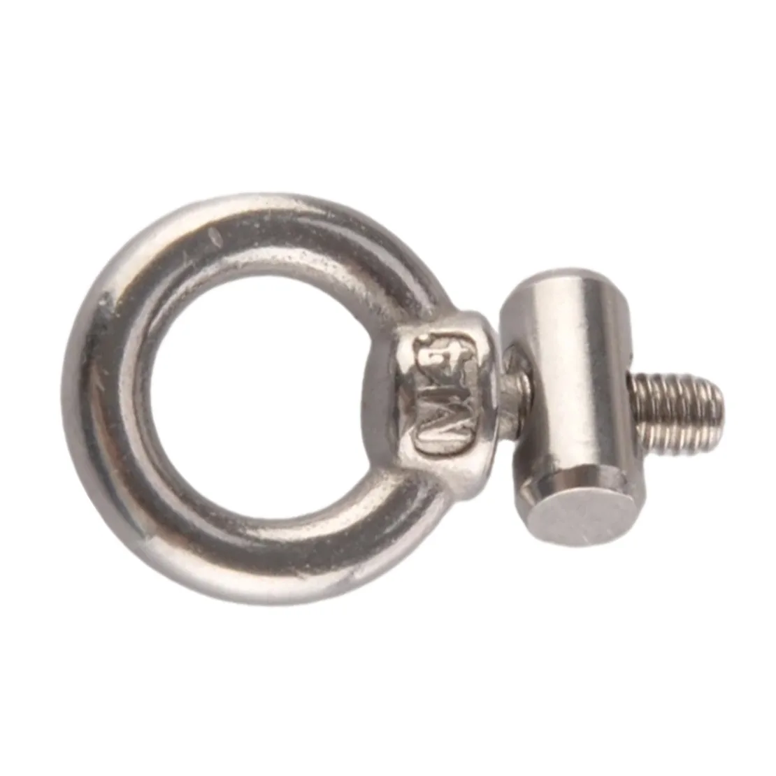 Silver Stainless Steel M4 Piping Rail Stopper Ring For RV Camper Awning Tent Sliding Track