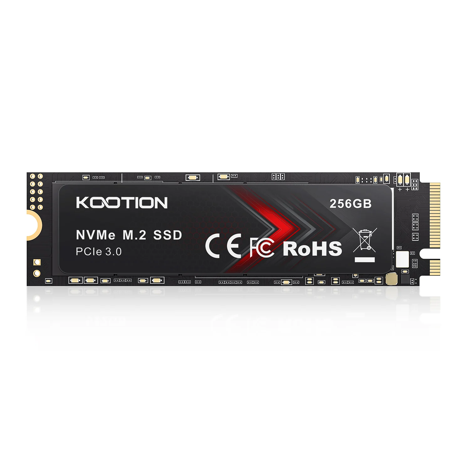 KOOTION SSD M2 512GB 256GB 128GB M.2 NVMe Gen3x4 SSD 2280 Interne Solid-State-Laufwerke PCIe 3.0x4 Festplatte für Desktop Laptop PC – Detail 6