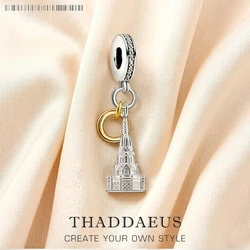 Fountain Nuremberg Charms Pendant Trendy Europe Jewelry Findings Accessories 925 Sterling Silver Lucky Gift For Women Men