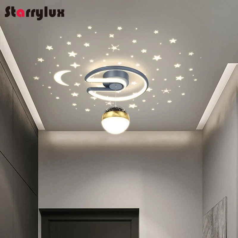 

Creative Starry Corridor Light Fixture Modern Nordic LED Ceiling Lamp