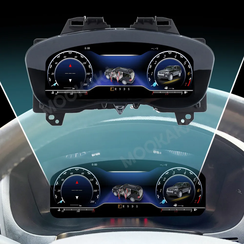 Digital Speed Dashboard For Ford Explorer 2011~2019 Car Cluster LCD Meter Virtual Cockpit Digital Instrument Panel Head Unit
