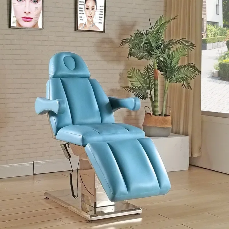 for Electric Beauty Bed Stainless Steel Micro Plastic Surgery Injection Bed Pedicure Chair Tattoo Embroidery Bed Hair