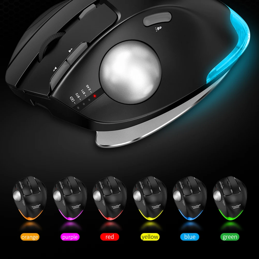 Ergonomic Gamer Mice 8 Buttons Programmable Mouse 4800DPI 5 Level DPI Adjustable for PC Computer Accessories