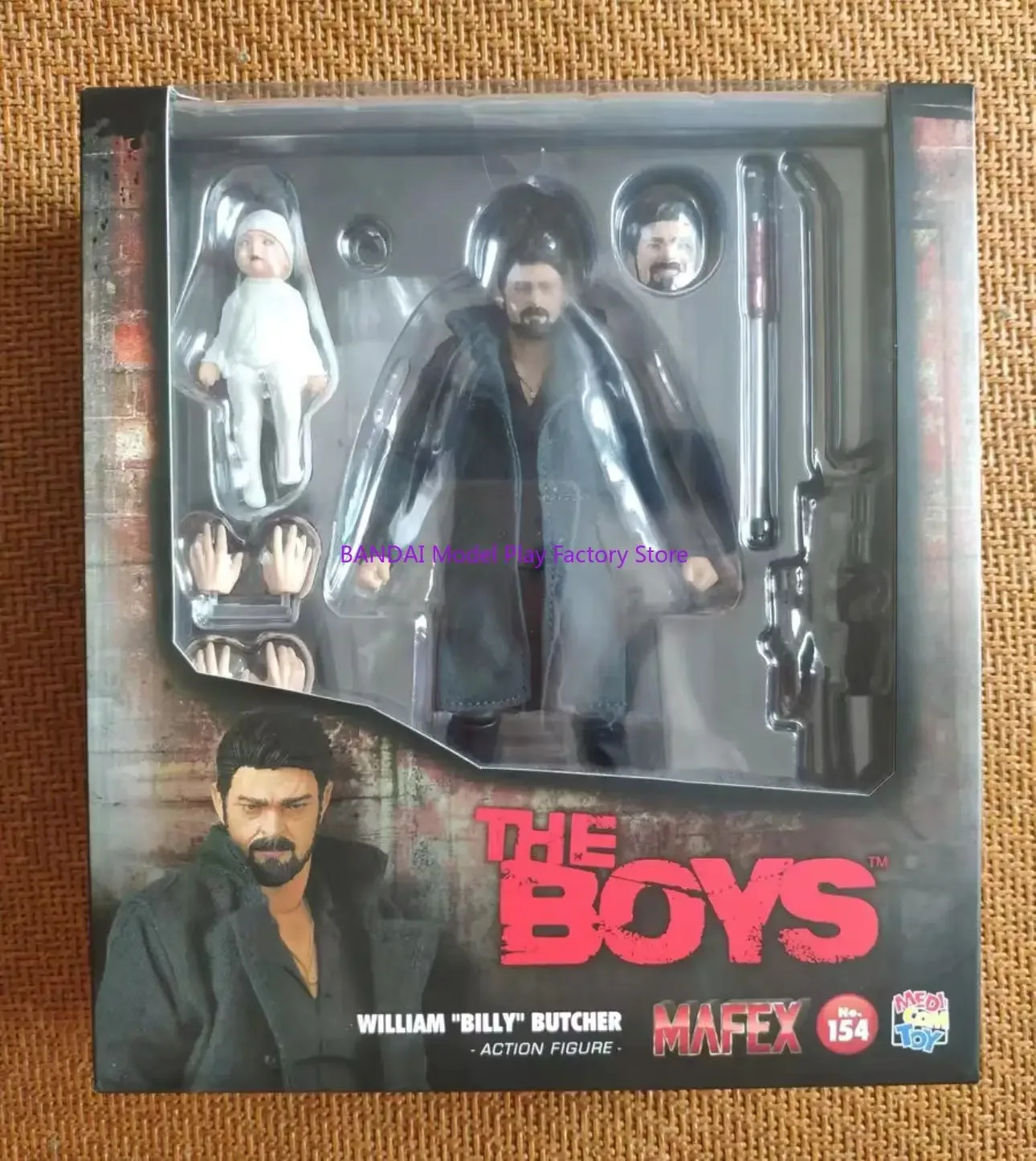 متوفر في المخزون لعبة ميديكوم مافيكس رقم 154 وليام بيلي جزار هدية لعبة قابلة للجمع