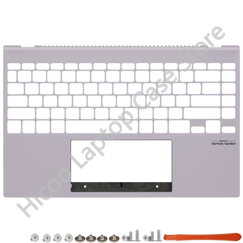 Imagem -06 - Dobradiças da Moldura Frontal para Laptops Palmrest Caixa Inferior Tampa Traseira do Lcd Asus Zenbook 13 Ux325 Ux325a Ux325j Ux325ea U3700