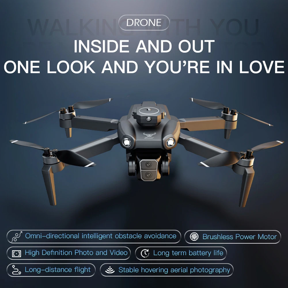 SG109 Pro Mini Drone 8k Profesional HD Camera Obstacle Avoidance Aerial Photography Brushless Motor Foldable Quadcopter Kid Toys