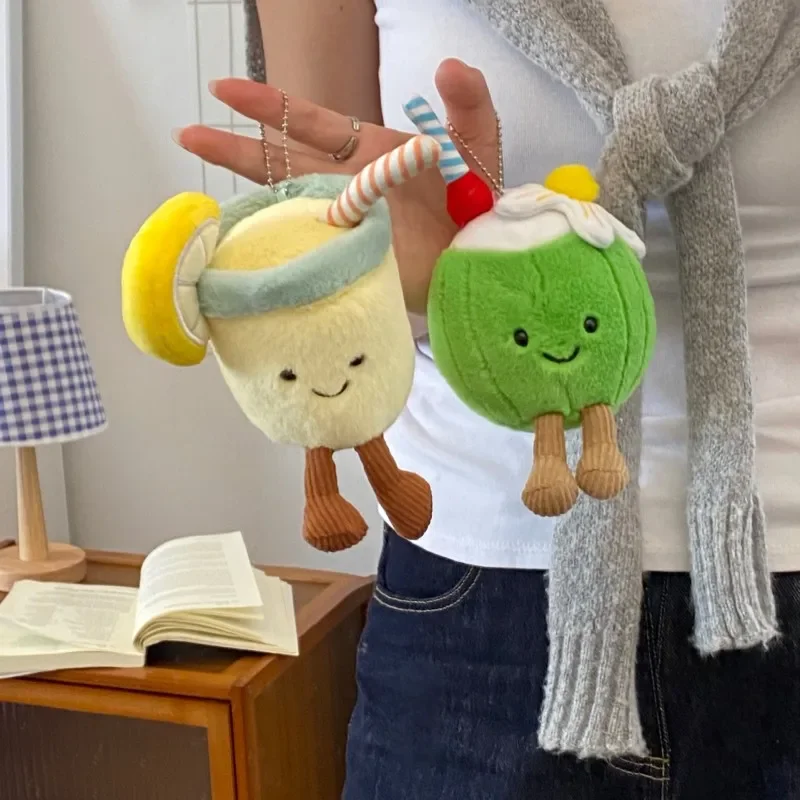 

Cute Plush Doll Keychain Kawaii Bag Pendant Funny Backpack Pendant Couple Accessories Festivel Gifts