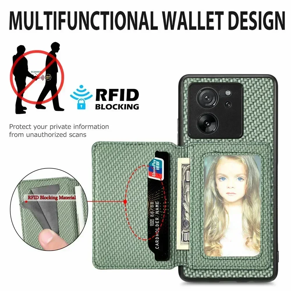 For Xiaomi 17T 15T Pro 14T 13T 14 11T 17 T 5G Back Case Leather Magnet Phone Mi 11 Lite Redmi Note 15 14 13 12 10 Pro Plus Funda