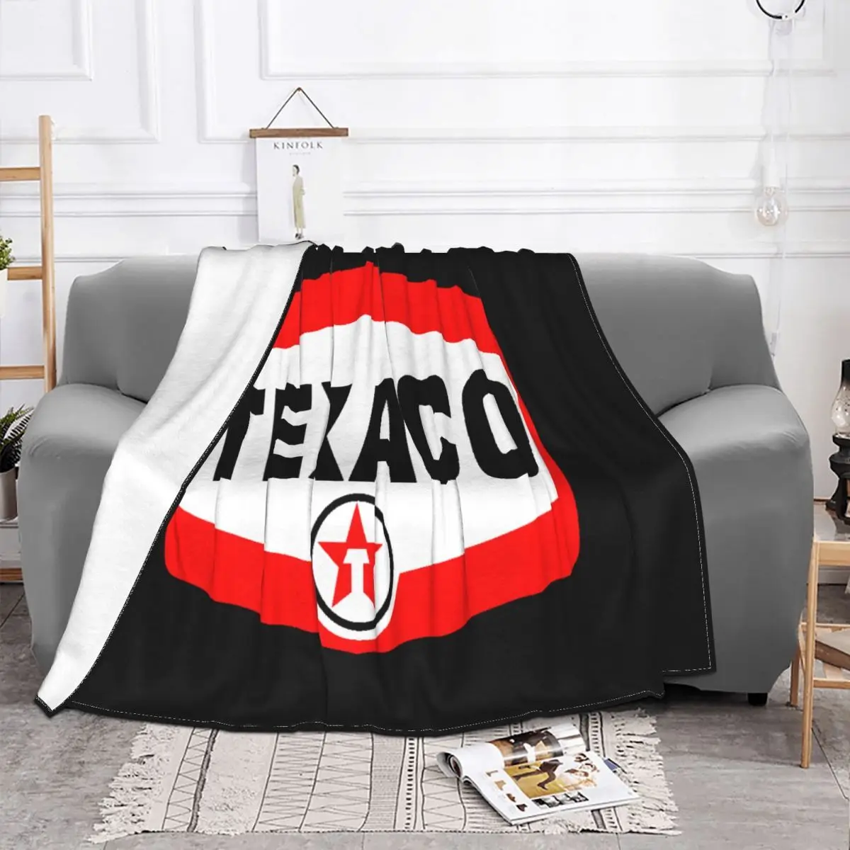 Texaco 2515 Blanket Quilt For Bed Thin Wadding Blanket Throw Blanket